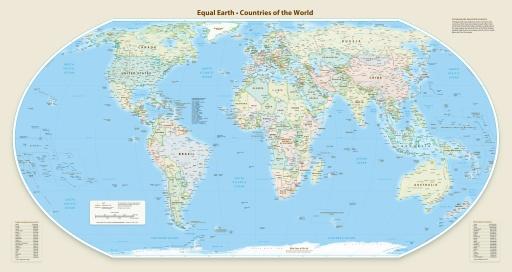 ONU aprova novo mapa mundial que valoriza África em detrimento da América do Norte e Europa