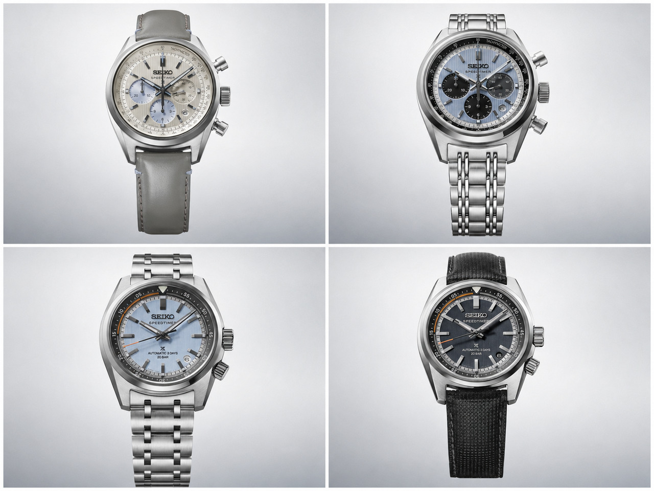 Seiko Apresenta Novos Modelos na Linha Prospex Speedtimer