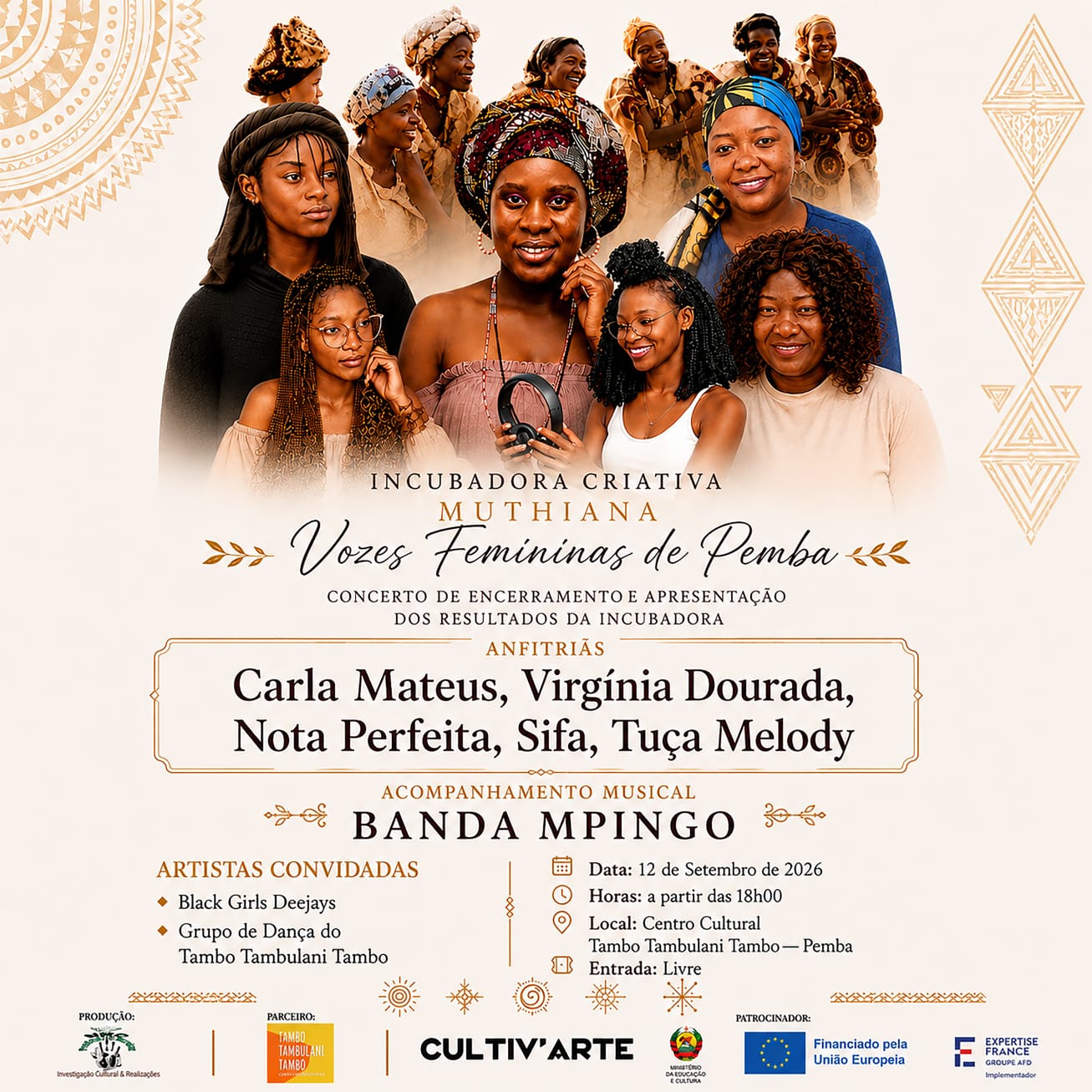 Muthiana Criativa: Celebrando as Vozes Femininas em Pemba