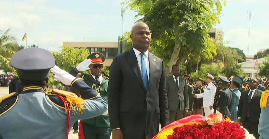 Comemorações do Dia das Forças Armadas de Moçambique em Inhambane