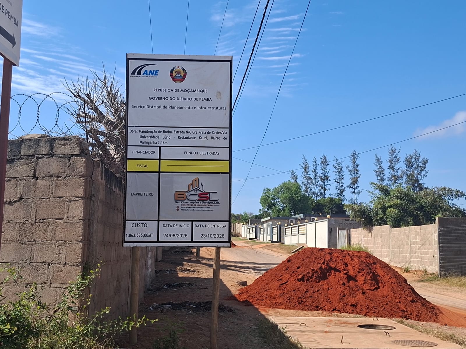 Obras e Despesas em Pemba: A Urgência de Prioridades Claras